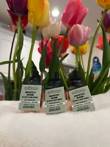 Bath & Body Works Wallflower Fragrance Refill Bulb Lot Set of 3 BRIGHTEST BLOOM - Picture 1 of 3