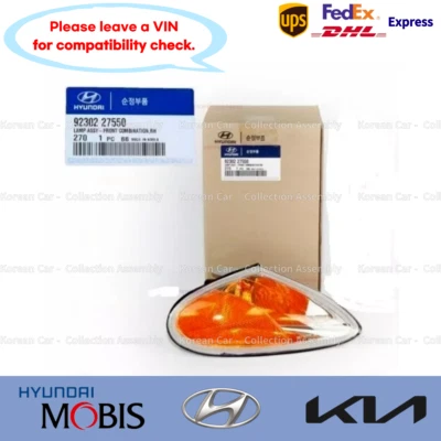 Genuine 9230227550 Front Right Turn Signal Light Lamp for Hyundai Tiburon 99-01 - Image 1 of 4