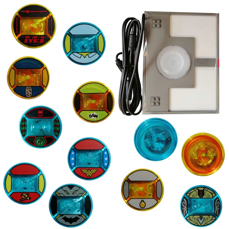 LEGO Dimensions Plattform + USB + 12 Toy Tags für PS 3 / PS4 / Wii U / Xbox 360 - Bild 1 von 1