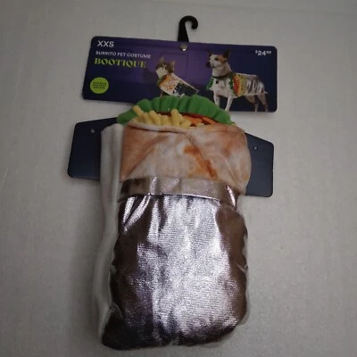 Disfraz de Halloween Botique Burrito Wrapper Talla XXS Perro/Gato Foto 1 de 4