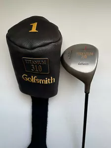 Golfsmith Titanium 310 Golf Driver 1 Loft 10* Titanium Shft Golf Pride Grip W/Co - Picture 1 of 11