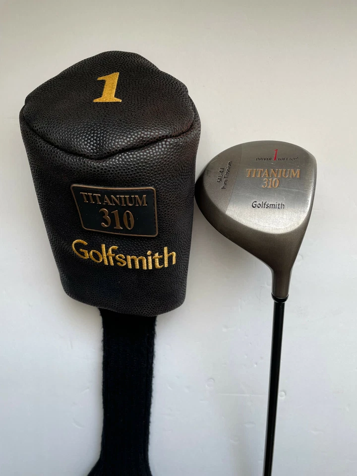 Golfsmith Titanium 310 Golf Driver 1 Loft 10* Titanium Shft Golf Pride Grip W/Co - Image 1 of 4