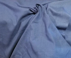Traje de lana azul mezclilla - semitransparente, suave - Imagen 1 de 1