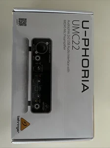 Behringer UMC22 Concerto/Studio Pre-amplificatore attrezzatura musicale suppleme - Foto 1 di 2