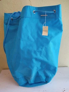 Brand New w/tag Primark Atmosphere Turquoise Cinch Pack Drawstring Bag/Backpack - Picture 1 of 7