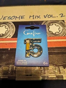 coraline 15th anniversary Loungefly Enamel Pin - Picture 1 of 2