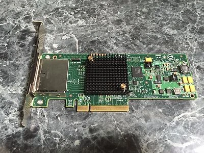LSI Logic SAS9205-8e 8 Port 6Gb-s HBA SAS SATA PCIe - Image 1 of 4