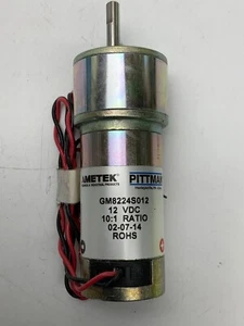 NEW AMETEK PITTMAN GM8224S012 12 VDC 10:1 RATIO - Picture 1 of 2