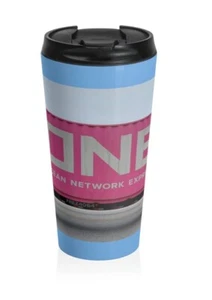 Stainless Steel Magenta ONE Container Travel Mug - Picture 1 of 5