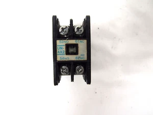 MITSUBISHI AUXILIARY CONTACT UN-AX2 - Picture 1 of 6