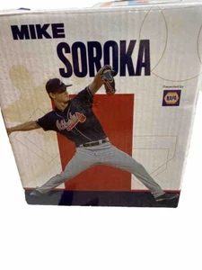 Mike Soroka 2021 Atlanta Braves Gwinnett Stripers SGA Bobblehead NIB - Picture 1 of 5