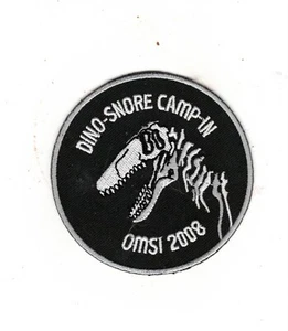Oregon Museum of Science and Industry, Dino Snore Camp, 2008 Patch - Bild 1 von 1