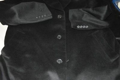 $899 NUEVO Abrigo Abrigo John W Nordstrom Lana Cachemira Negro 38L 38 L  Foto 1 de 4