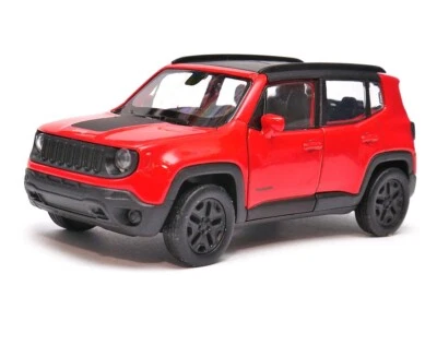 2016 Jeep Renegade Trailhawk American Car Model Diecast 1:34-1:39 Scale Welly - Image 1 of 4