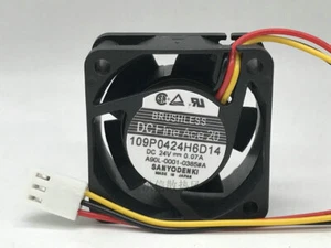 Ventilateur onduleur 40 mm Sanyo SanAce20 109P0424H6D14 DC24V 0,07A 4020 - Photo 1/3