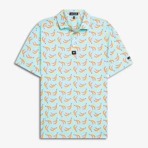 RARA/RITIRATA Bad Birdie Chimpin' Ain't Easy - Polo da golf MED - Nuova con etichette - Foto 1 di 3