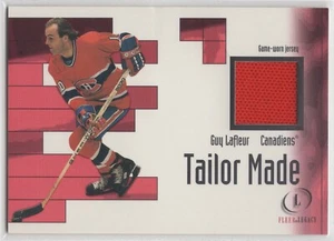 PNK023 2001-02 Fleer Legacy Memorabilia #4 Guy Lafleur JSY Montreal Canadiens - Picture 1 of 2