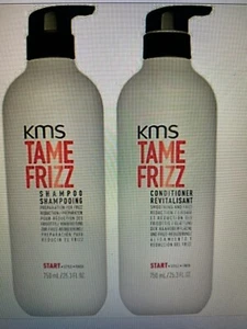 KMS Tame Frizz Shampoo and Conditioner Set- 25oz EA. liter duo - Picture 1 of 2