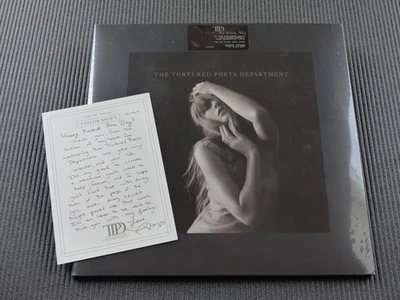 TAYLOR SWIFT – TTPD – THE BLACK DOG – RSD KARTE – MINT - Bild 1 von 4