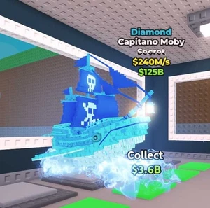 CAPTAIN MOBY DIAMOND - STEAL A BRAINROT - CHEAP (DIGITAL PRODUCT) - Foto 1 di 1