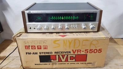 Receptor estéreo JVC vintage modelo VR-5505 con caja - bueno Foto 1 de 4