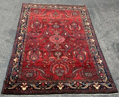 ALFOMBRA ANTIGUA AUTÉNTICA FARAHAN SHARIOOK Foto 1 de 4