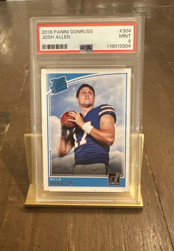 Josh Allen Clasificado Novato PSA 9 ¡Cazador! Ver descripción para más detalles! Foto 1 de 1