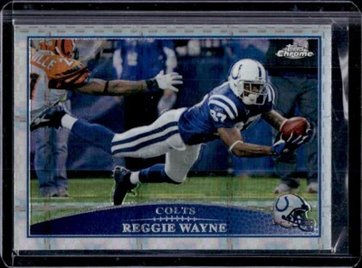 2009 Topps Chrome Reggie Wayne Xfractors #TC54 Colts - Image 1 of 2