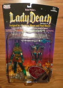 Figura de acción Moore 1999 Brian Pulido's Azure Lady Death serie 2 - Imagen 1 de 6