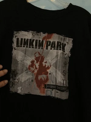 Camiseta unisex Linkin Park Hybrid Theory; talla: 2XL; negra; usada y buena en V Foto 1 de 4