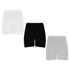 Kids Girls Boys Cycling Cotton Stretch Lycra Short Casual Active Sports Leggings