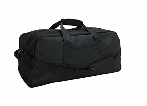DALIX 14" Small Duffle Bag - Black