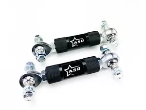 ASR CNC'd Billet 6061 T6 Aluminum FRONT Sway Bar Links: RZR XP TURBO 17-19** - Picture 1 of 3