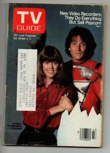 TV Guide Magazine Oct 28 1978 Robin Williams Mork & Mindy Pam Dawber Pat Klous