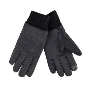 Dockers Men Charcoal Stretch Wool Blend Touchscreen Gloves (45DK030034) M/L/XL - Picture 1 of 6