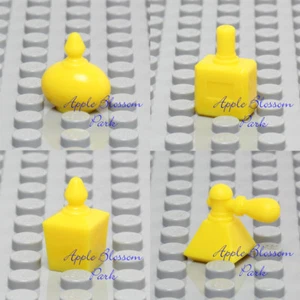 NUEVO Lego Minifigura 4 BOTELLAS DE PERFUME AMARILLO Belville Elfos Elfos Amigos Mostrar Jarro - Imagen 1 de 8