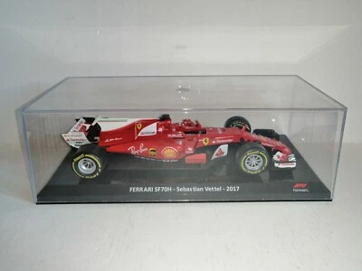 FERRARI SF70H SEBASTIAN VETTEL 2017 FORMULA1 SCALA 1/24 - Immagine 1 di 4