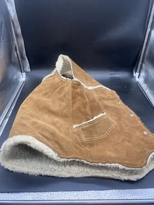 Andhurst Sportswear, chaqueta sin mangas. Piel de vaca genuina. Talla pequeña. ¡Envío gratis!! Foto 1 de 4