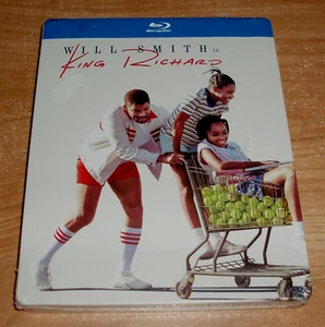 EL METODO WILLIAMS (King Richard) STEELBOOK BLU-RAY COMO NUEVO PRECINTADO DRAMA - Imagen 1 de 3
