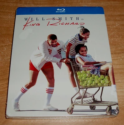 The Williams Method (King Richard) Steelbook Blu-Ray Like New Sealed Drama - Image 1 of 3
