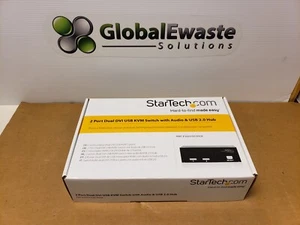 Commutateur externe KVM / audio / USB StarTech SV231DD2DUA 2 ports neuf - Photo 1/6