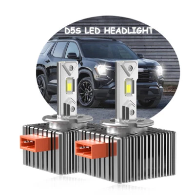 For Chevrolet Cheyenne 2016-2018 D5S D5R LED Headlight Bulbs Kit High Low Beam — 第 1/4 张图片