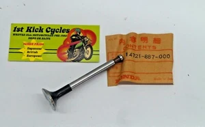 NOS HONDA Exhaust Valve EG1000 EG1400 Generator G150 GV150 14721-887-000 - Picture 1 of 3