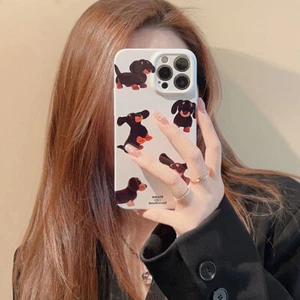 Case Cover Silicone Protective Cute Dog For iPhone 14 Plus 13 12 11 Pro Max - Picture 1 of 8