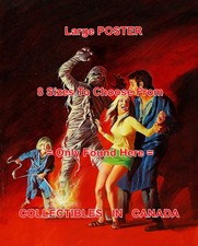 EERIE 1970 #30 Amon-Tut MUMMY Wrap =POSTER Comic Book Artwork 8 SIZES 17" - 3 FT