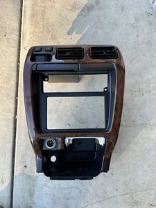 1996-1998 4RUNNER Center Dash Radio Climate Wood Grain Bezel Trim 10337641 - Bild 1 von 6