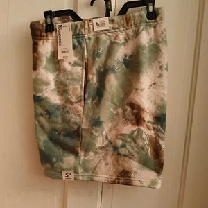 No Boundaries Men's Tie Dye Cammo Print Jogger Shorts, Sz. XL - Picture 1 of 3