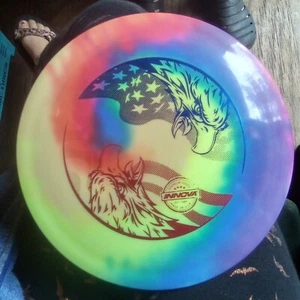 Innova Star Shryke Custom Disc American Eagle Tie Dye Stamp 171g - Picture 1 of 5