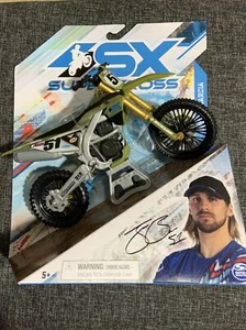 SX Supercross Justin Barcia Military Camo Edition 1:10 450cc 2023 Spin Master - Picture 1 of 2