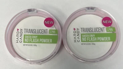 Hard Candy No Flash Powder 1795 Translucent 0.31 oz * 8.8 g *Twin Pack* - Image 1 of 2